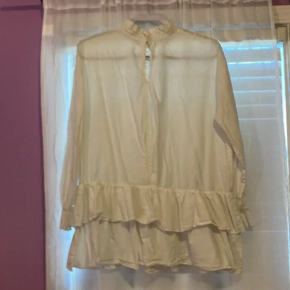 English Factory Ruffles & Lace Blouse - Picture 12 of 13